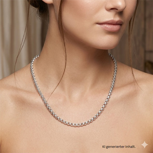 Серебряная цепь для женщин 925 пробы