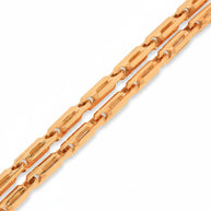 Kette, Massive Halskette aus Gold