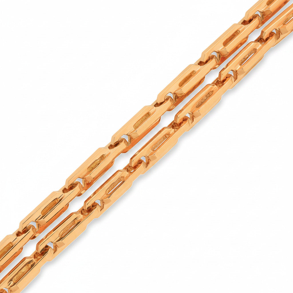 Kette, Massive Halskette aus Gold