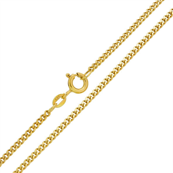 Panzerkette Gelbgold 585