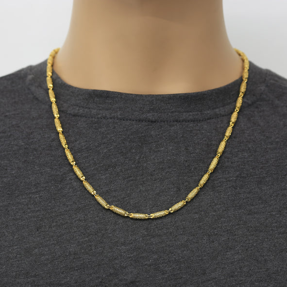 Kette, Massive Halskette aus Gold