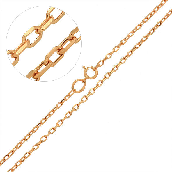 Ankerkette Rotgold Halskette