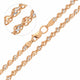Singapurkette aus Rotgold