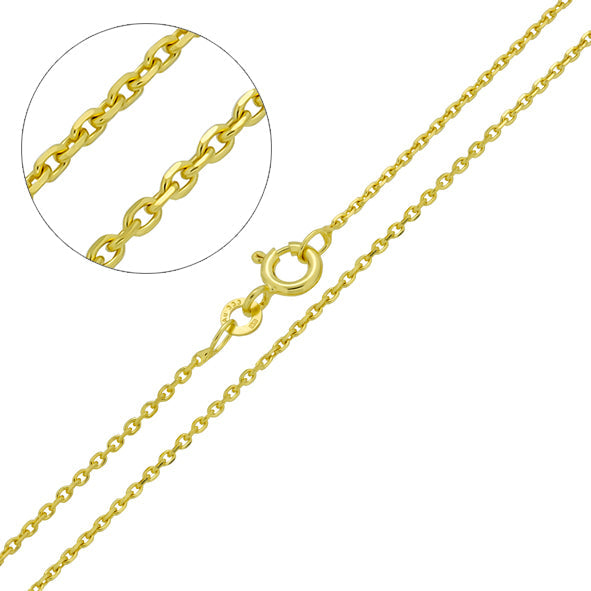 Ankerkette Gelbgold 333
