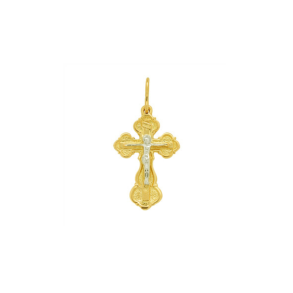 Orthodox Gold Cross Pendant