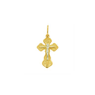 Orthodox Gold Cross Pendant