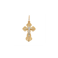 Orthodox Gold Cross Pendant