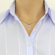 Orthodox Gold Cross Pendant