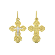 Kreuz Anhänger -orthodox- aus Gold