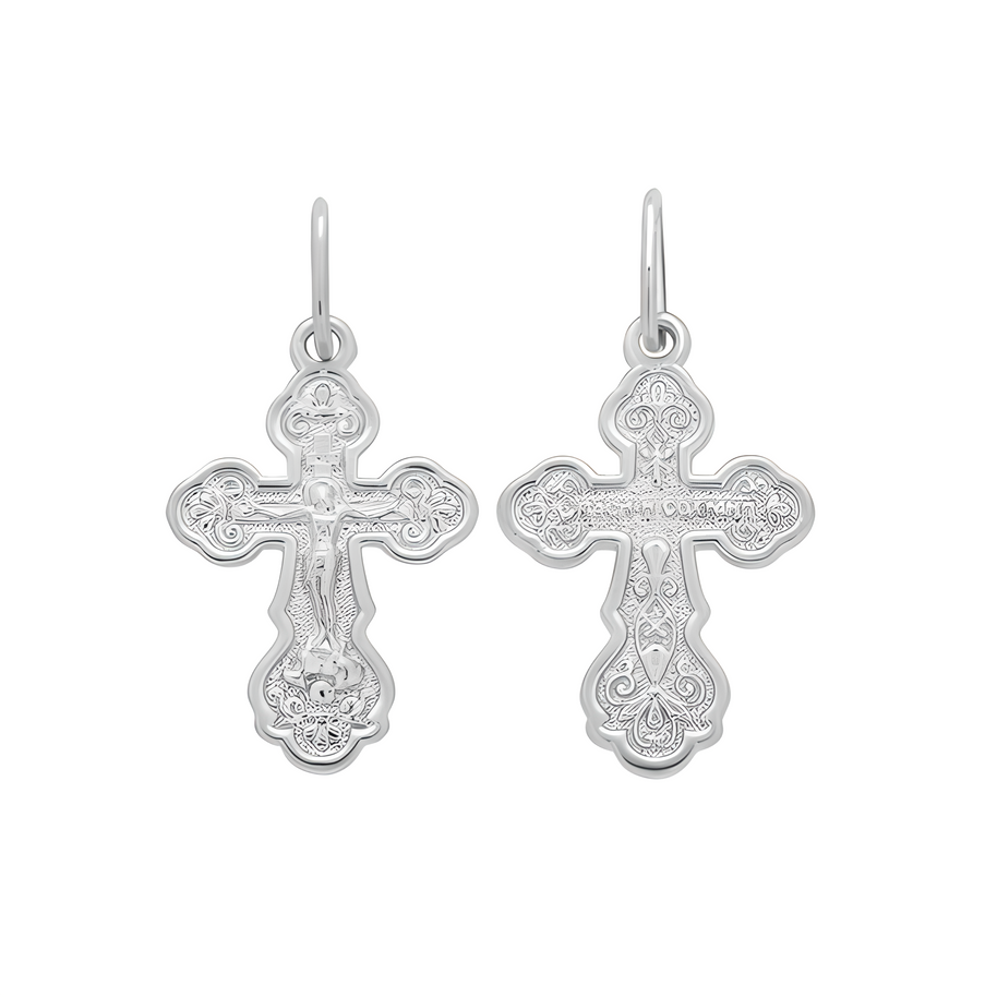Kreuz Anhänger -orthodox- aus Gold
