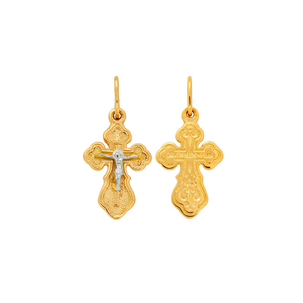 Orthodoxes Goldkreuz nach Maß