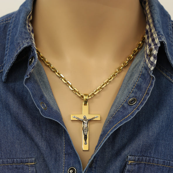 Kreuz -orthodox- aus Gold