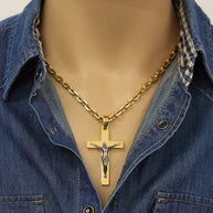 Kreuz -orthodox- aus Gold