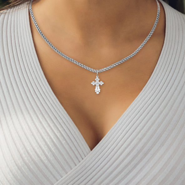 Orthodox Gold Cross Pendant