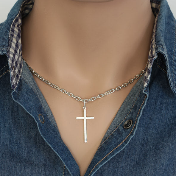 Custom-Made Evangelical Gold Cross