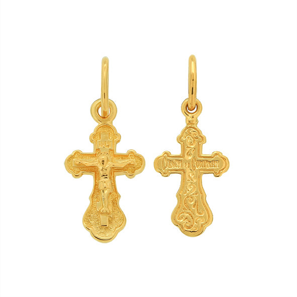 Orthodoxes Goldkreuz nach Maß