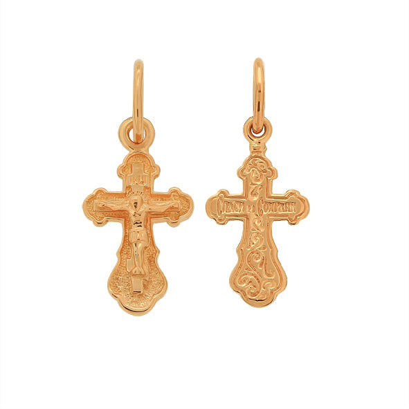 Orthodox Gold Cross Pendant