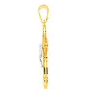 Orthodox Gold Cross Pendant