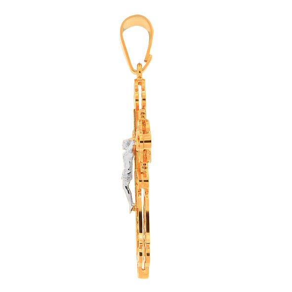 Orthodox Gold Cross Pendant
