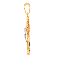 Orthodox Gold Cross Pendant