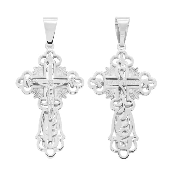 Orthodox Gold Cross Pendant