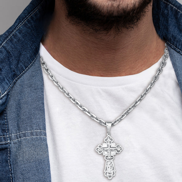 Orthodox Gold Cross Pendant