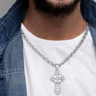 Orthodox Gold Cross Pendant