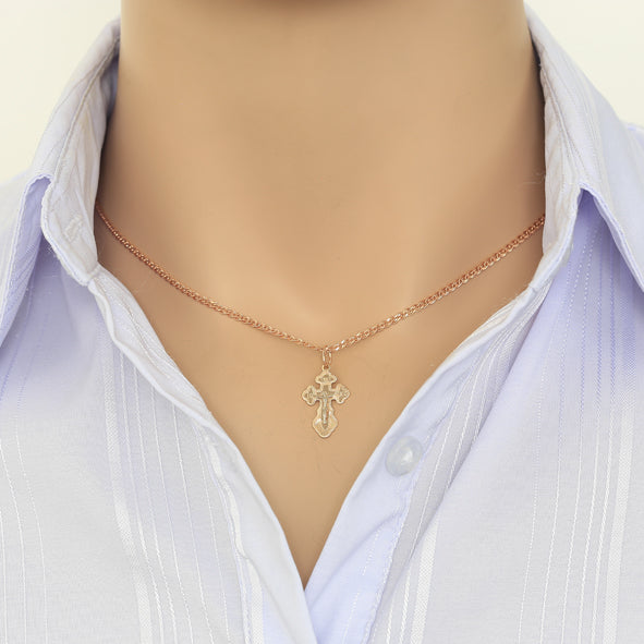 Kreuz -orthodox- aus Gold