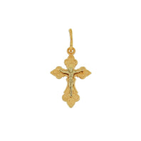 Kreuz Anhänger -orthodox- aus Rotgold