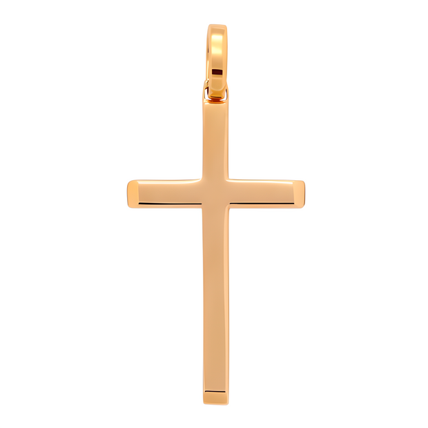 Золотой крест нательный русское золото