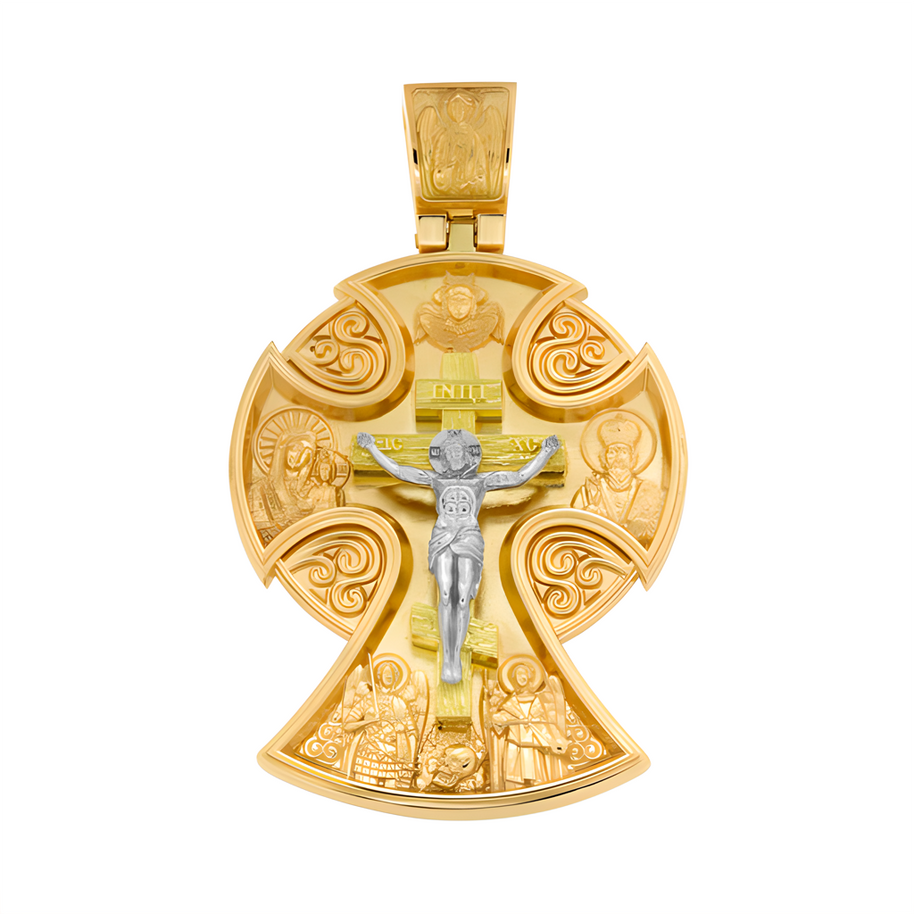 Kreuz -orthodox- aus Gold