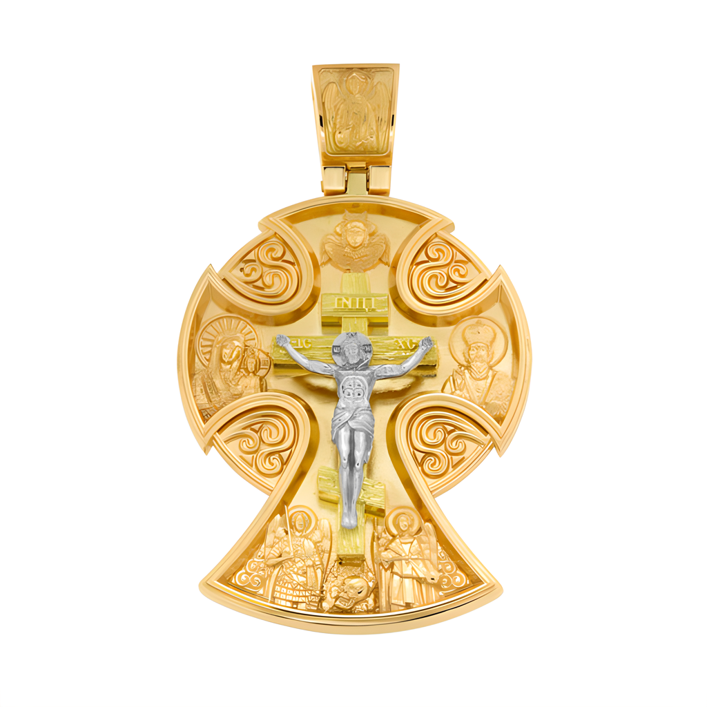 Kreuz -orthodox- aus Gold