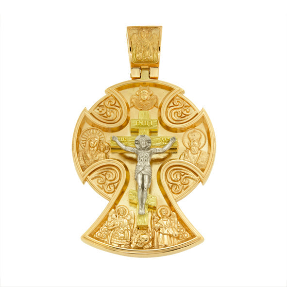 Kreuz -orthodox- aus Gold