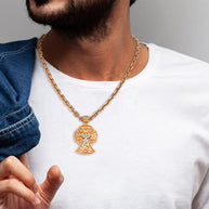 Kreuz -orthodox- aus Gold