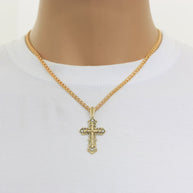 Kreuz -orthodox- aus Gold