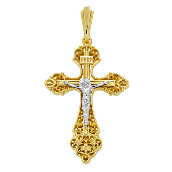 Kreuz -orthodox- aus Gold