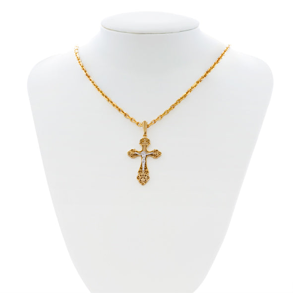 Kreuz -orthodox- aus Gold