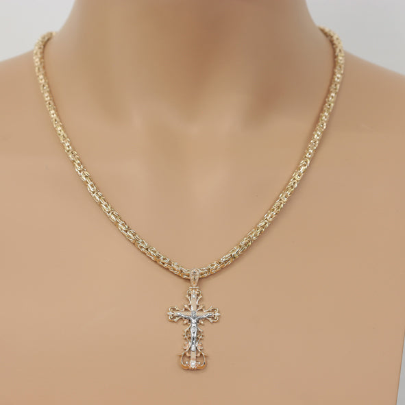 Kreuz -orthodox- aus Gold