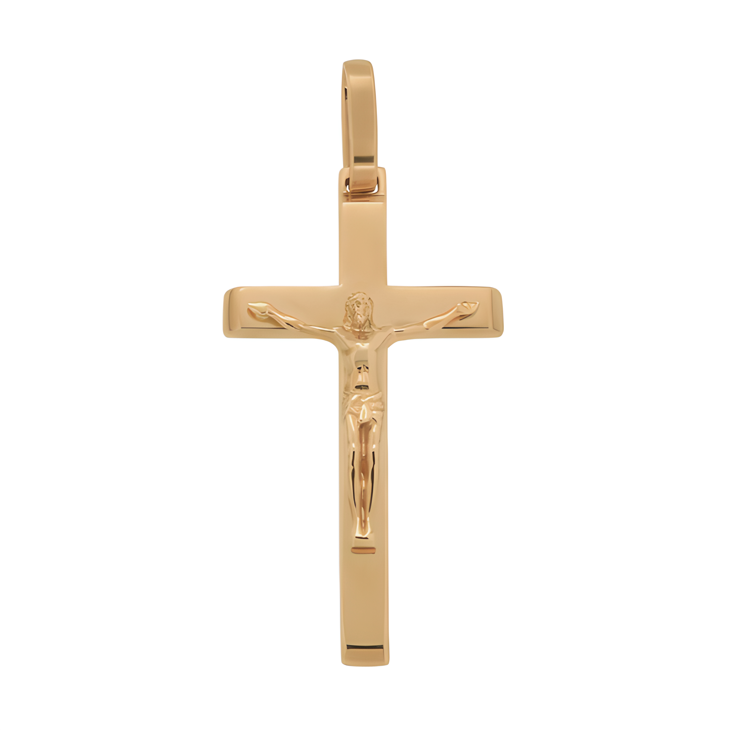 Anhänger Kreuz -orthodox- aus Gold