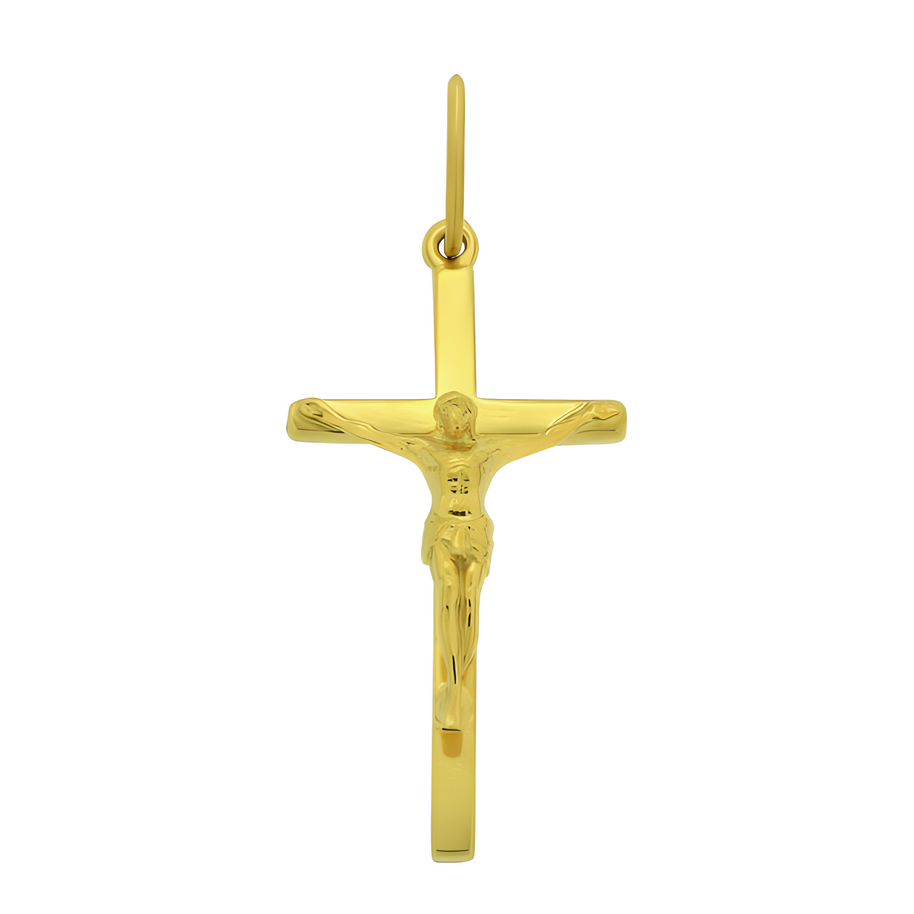 Catholic cross with Jesus 