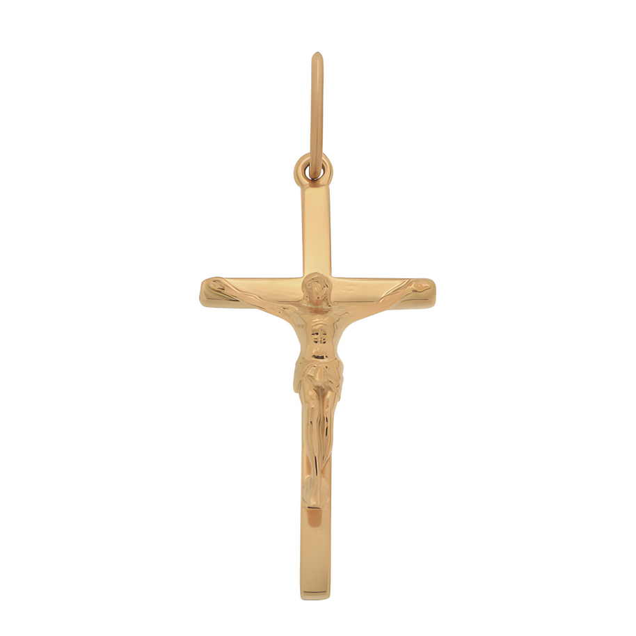 Catholic cross with Jesus 