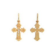 Изготовление золотого православного креста на заказ.