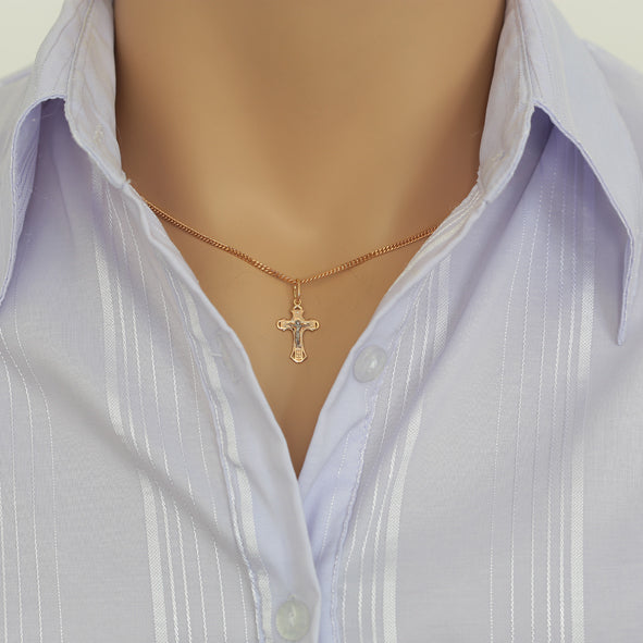 Kreuz -orthodox- aus Rotold 585