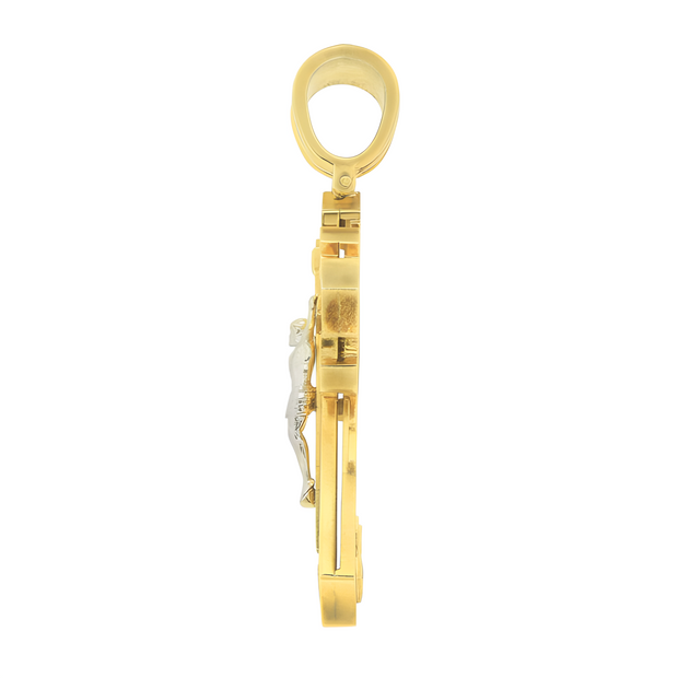 Kreuz Anhänger -orthodox- aus Gold