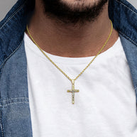 Orthodox Gold Cross Pendant