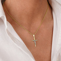 Orthodox Gold Cross Pendant