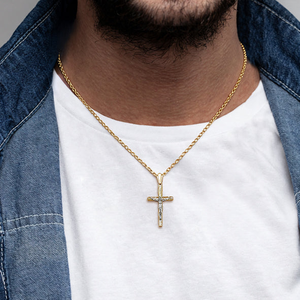 Orthodox Gold Cross Pendant