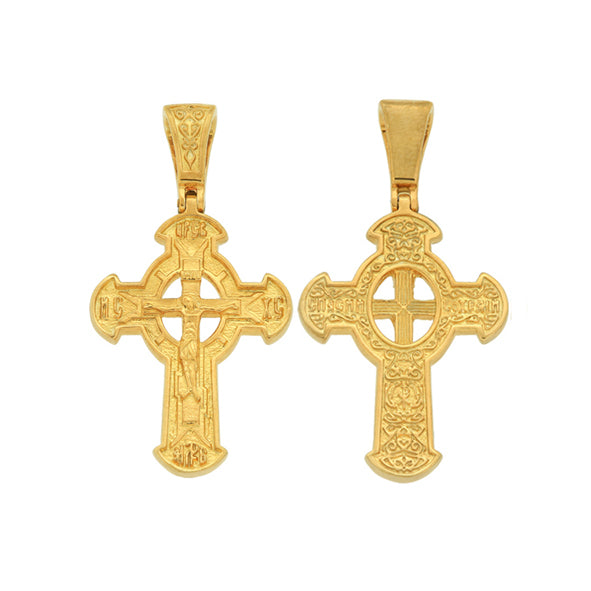 Kreuz -orthodox- aus Gold