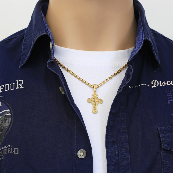 Kreuz -orthodox- aus Gold