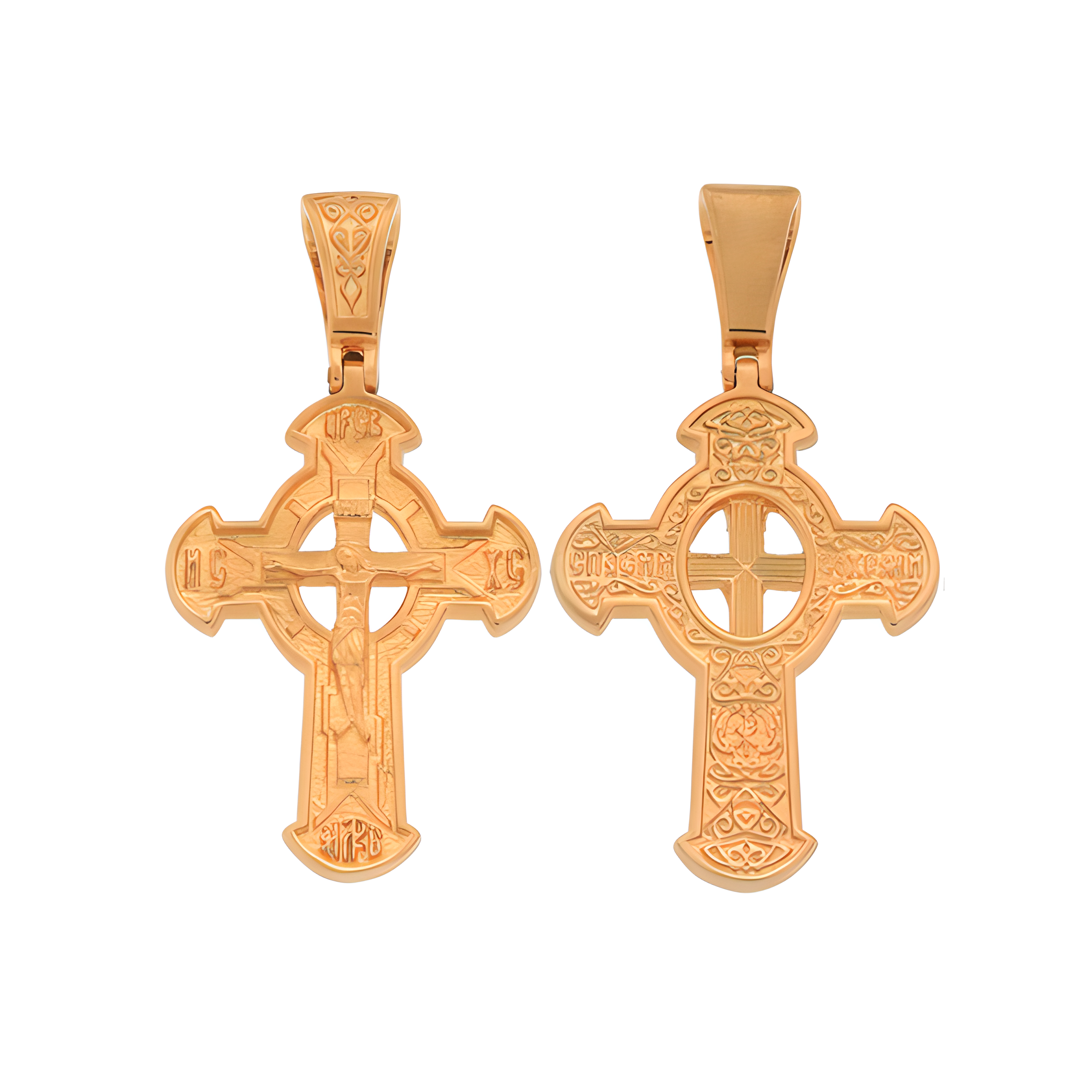 Kreuz -orthodox- aus Gold